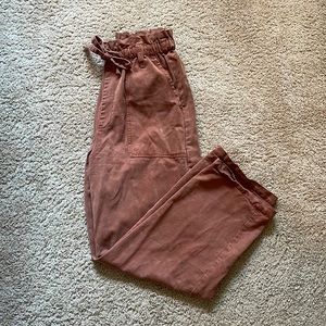 Lucky Brand Paper bag waist pants